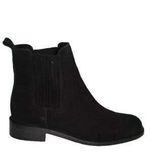 New! LA CANADIENNE Seraphina Waterproof Bootie Black Suede Size 8.5 DD504